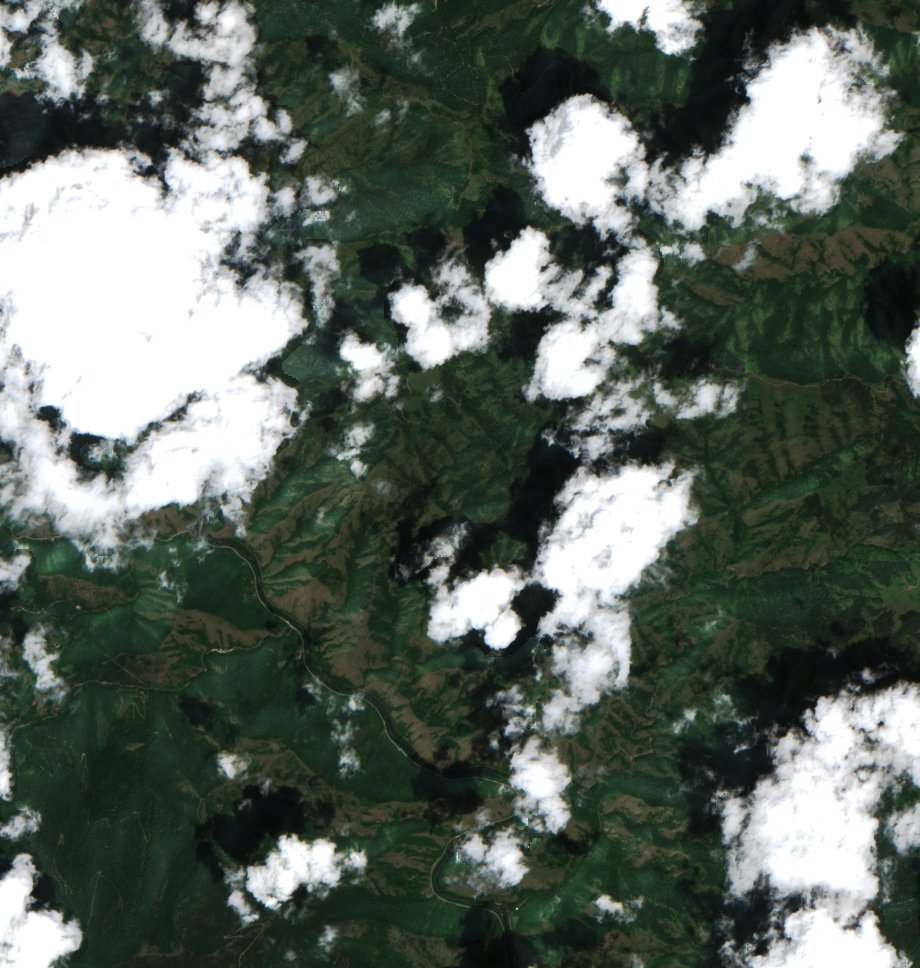 Sentinel-2 felvétel