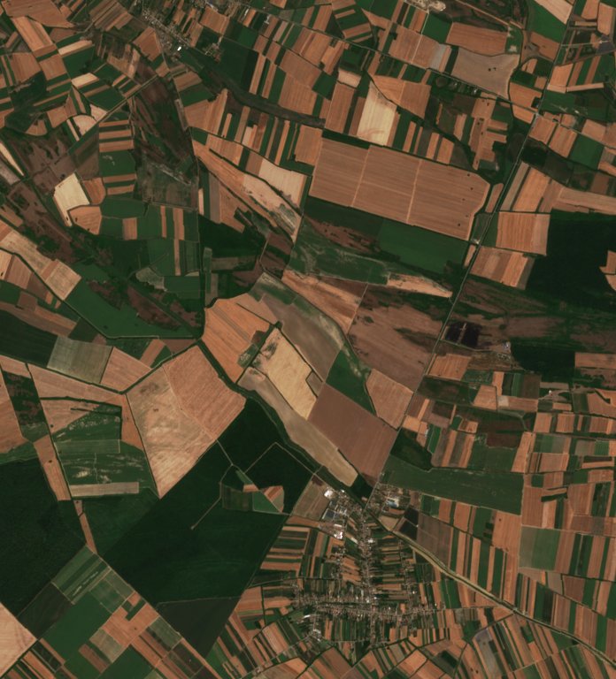 Sentinel-2 felvétel