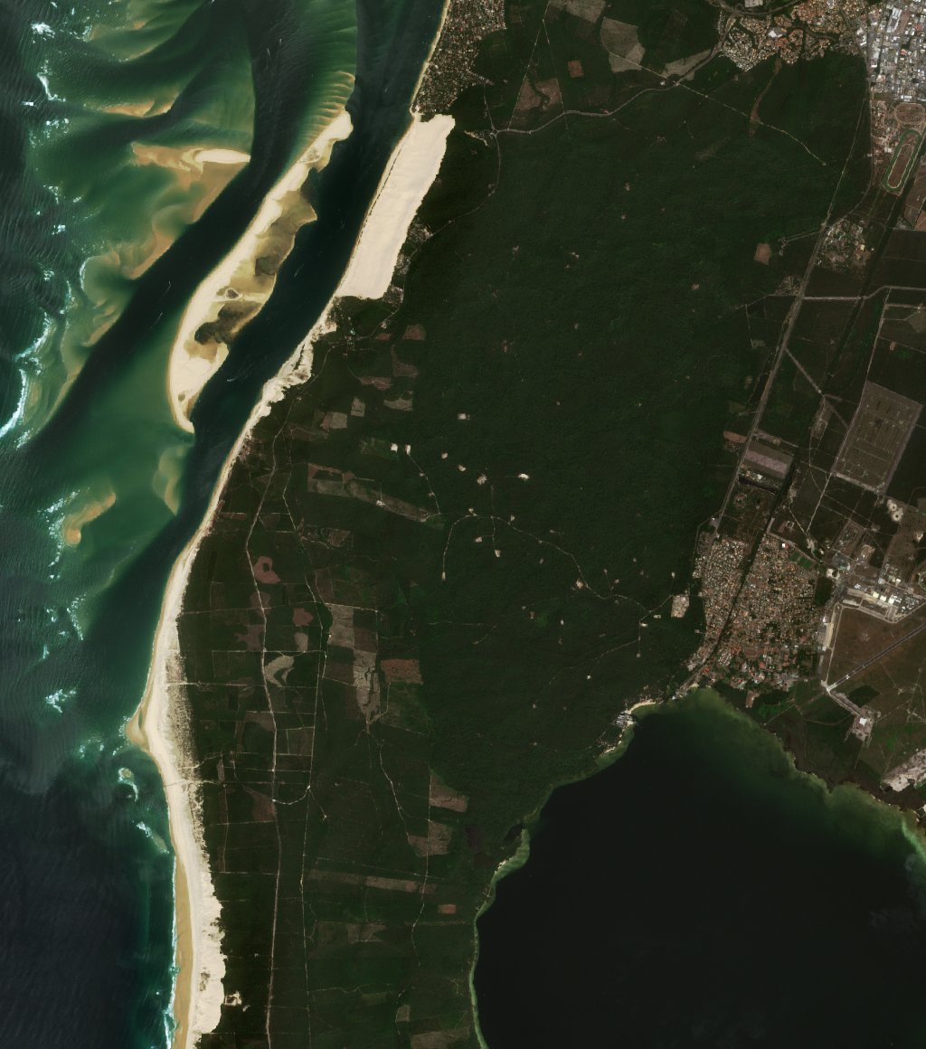 Sentinel-2 felvétel