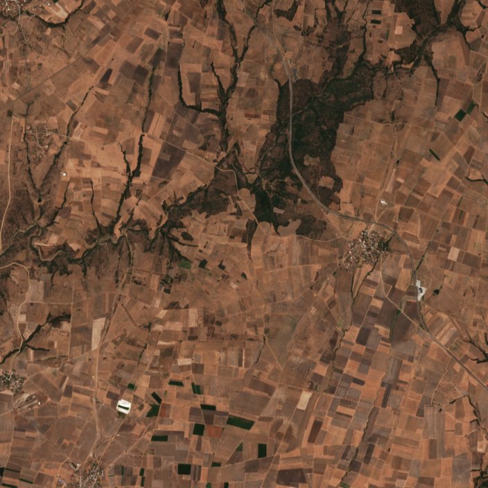 Sentinel-2 felvétel
