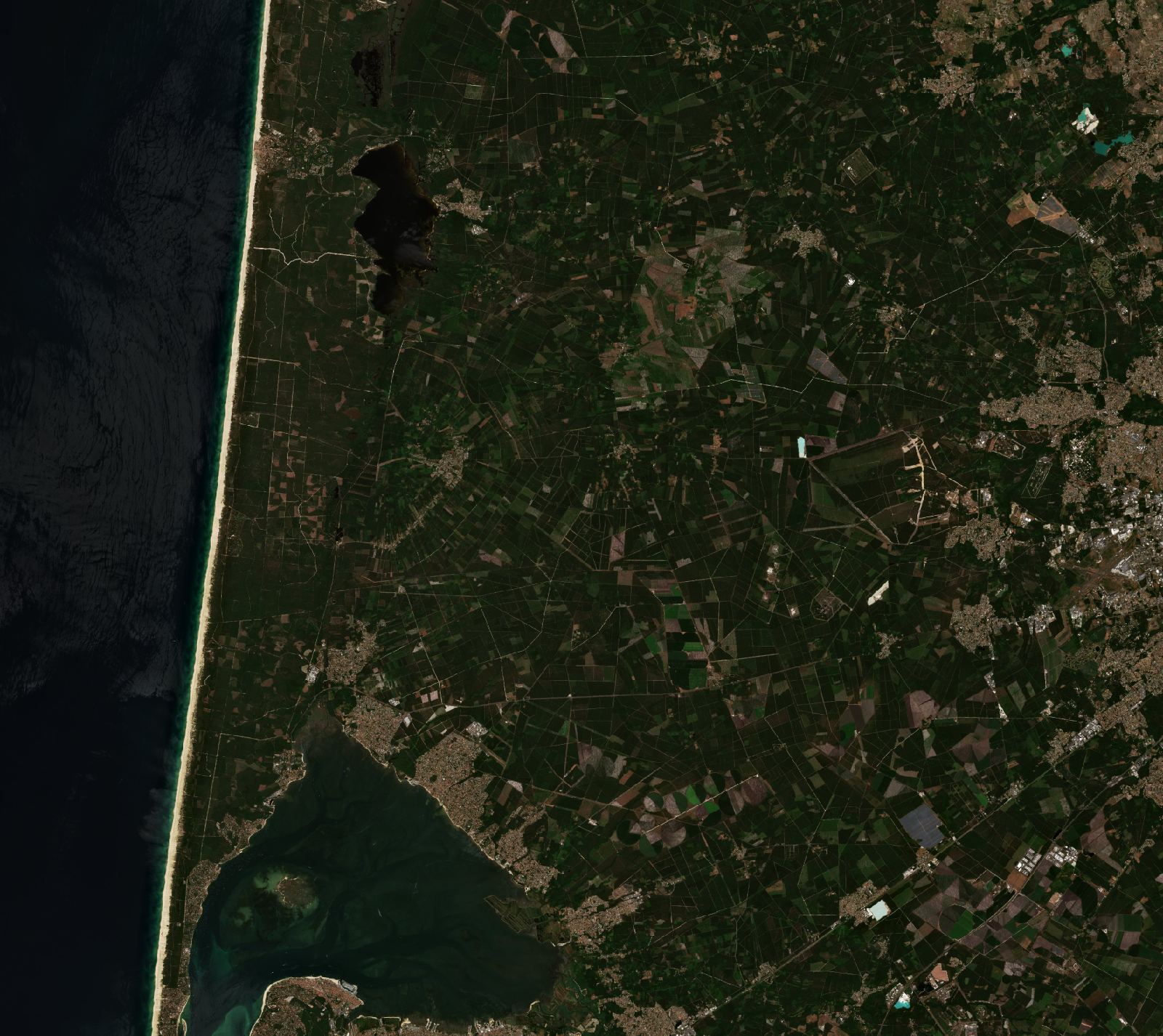 Sentinel-2 felvétel