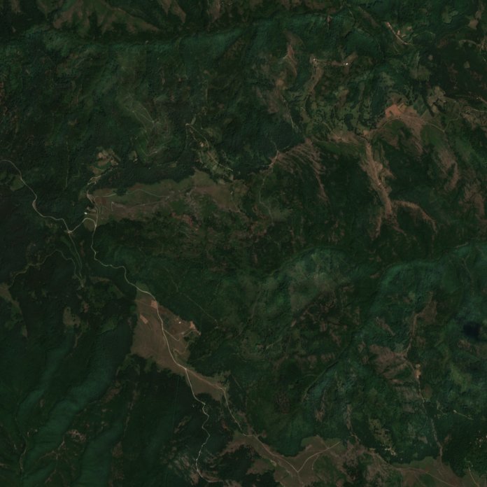 Sentinel-2 felvétel
