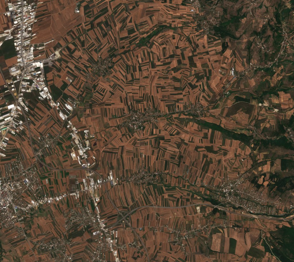 Sentinel-2 felvétel