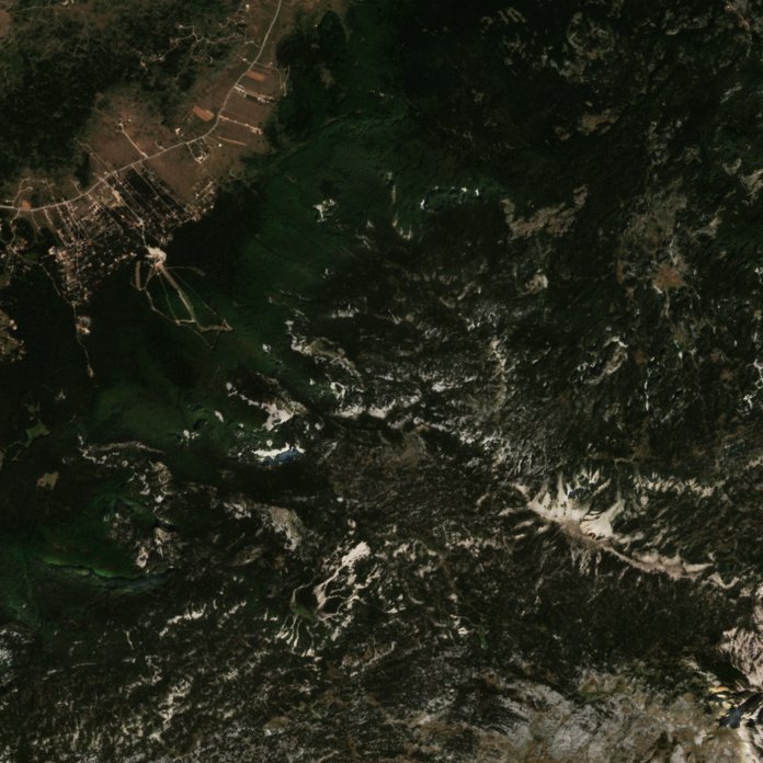 Sentinel-2 felvétel