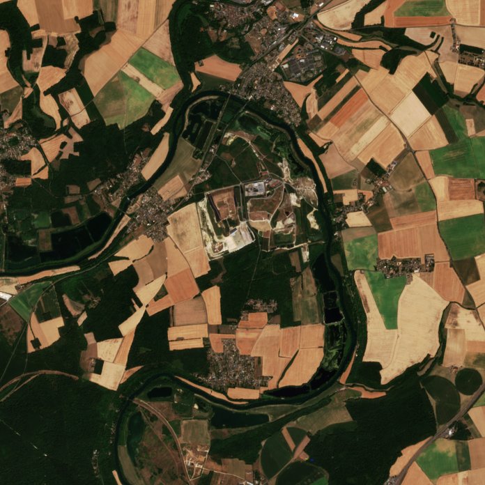 A terület a tűz előtt, 2026. július 28.