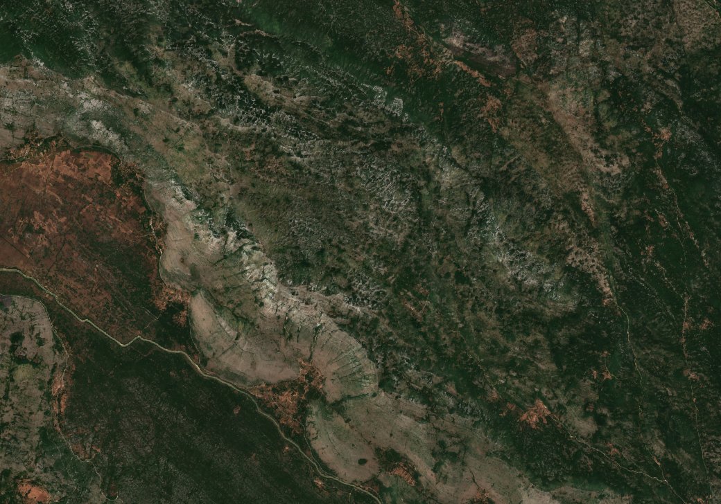 Sentinel-2 felvétel
