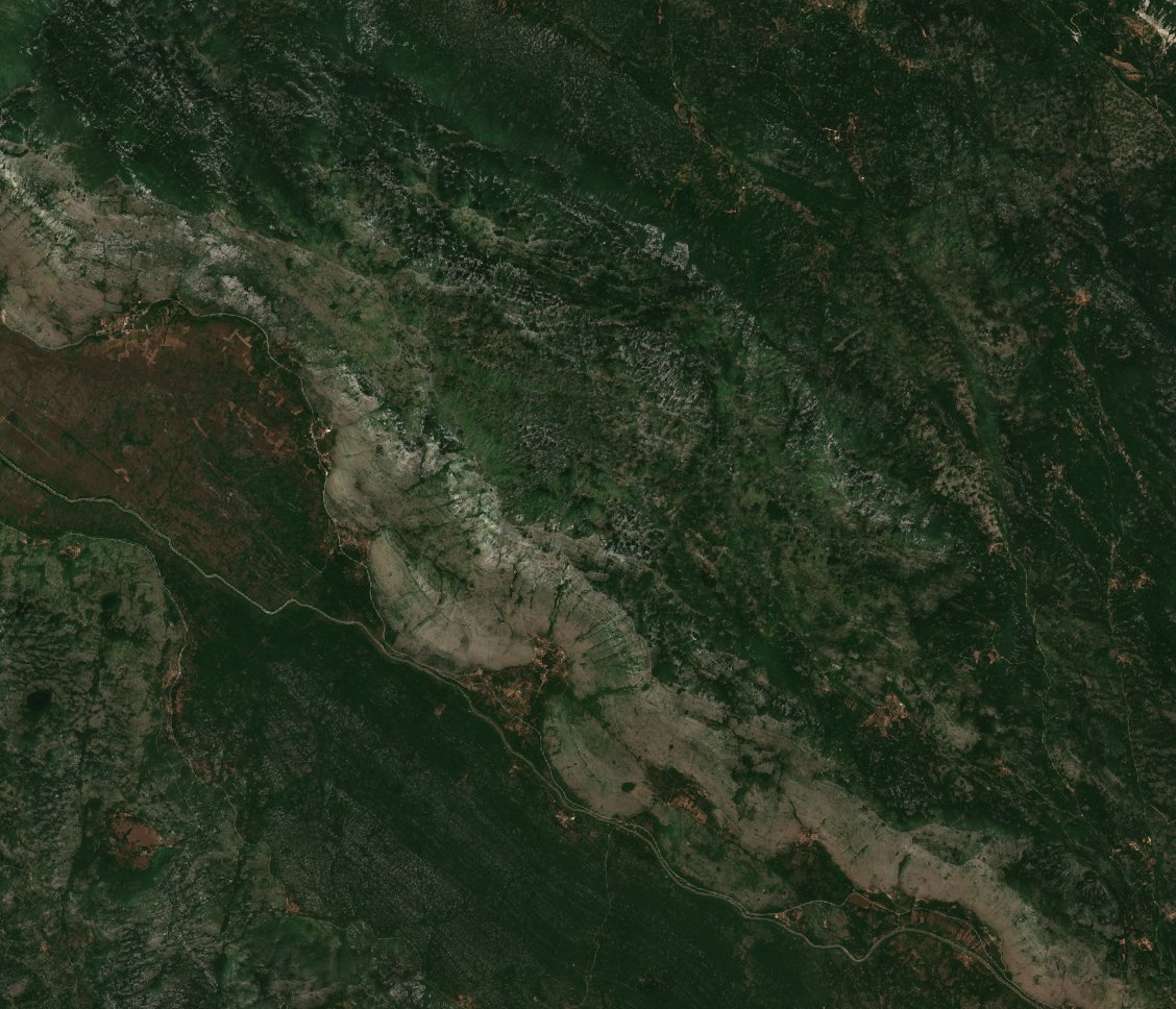 Sentinel-2 felvétel