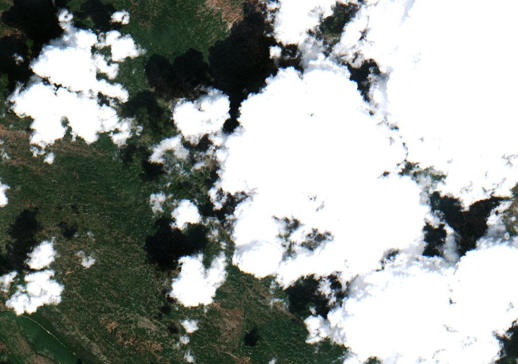 Sentinel-2 felvétel