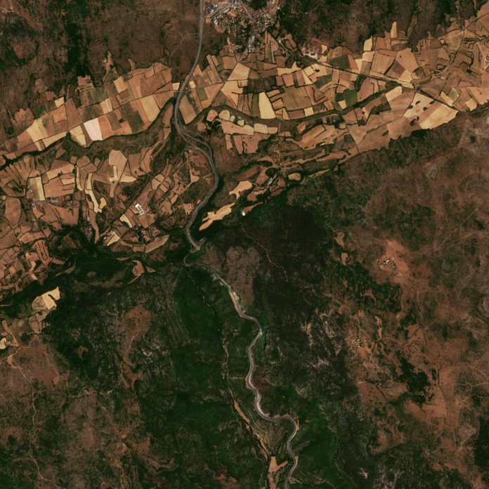Sentinel-2 felvétel
