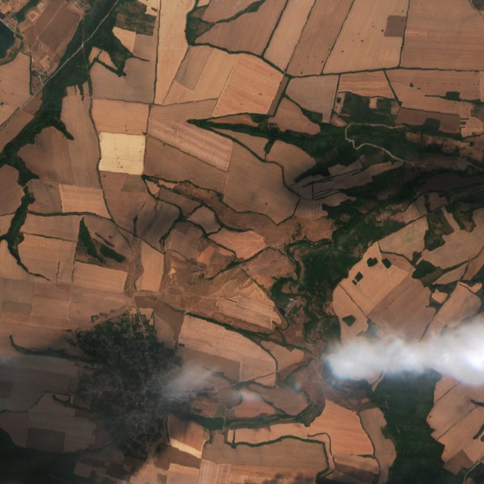 Sentinel-2 felvétel