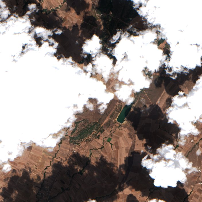 Sentinel-2 felvétel