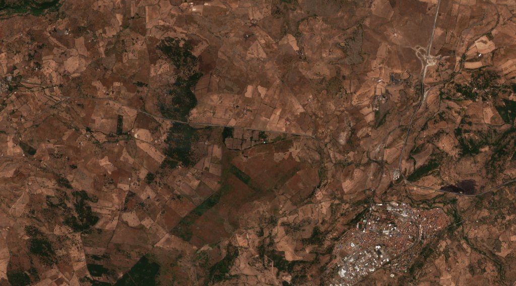 Sentinel-2 felvétel