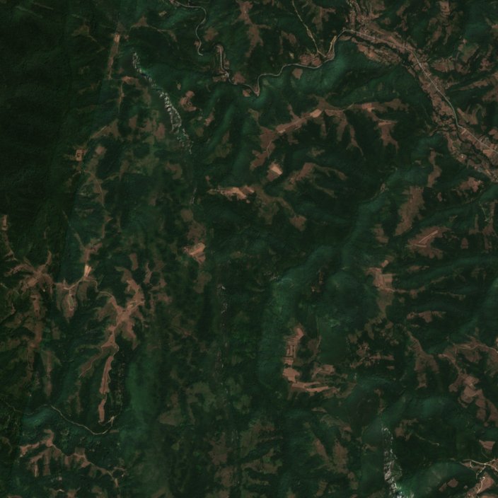Sentinel-2 felvétel