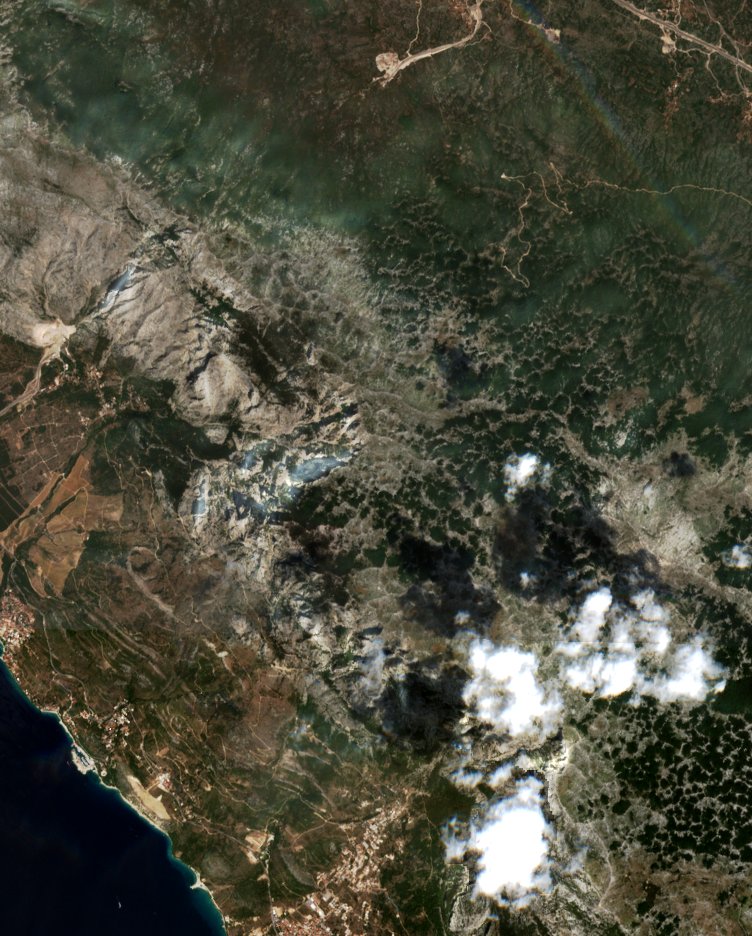Sentinel-2 felvétel