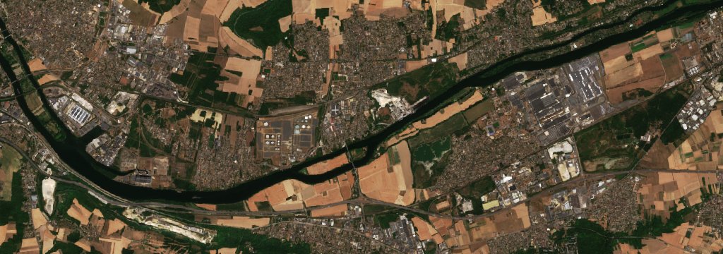 Sentinel-2 felvétel