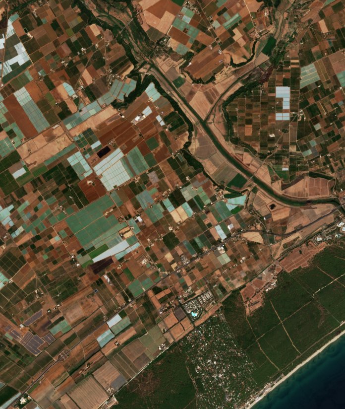 Sentinel-2 felvétel