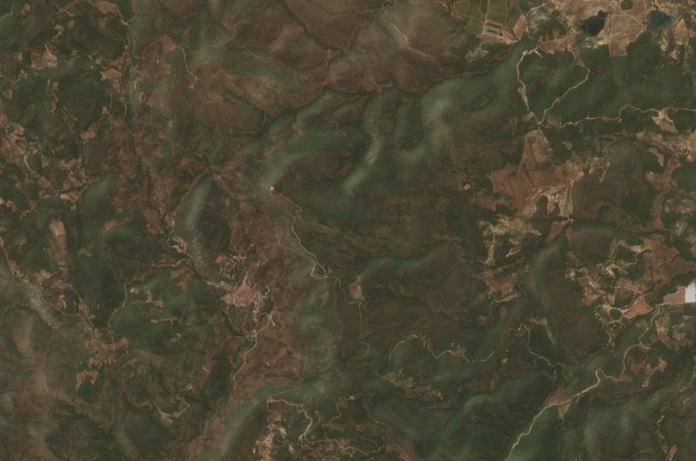 Sentinel-2 felvétel