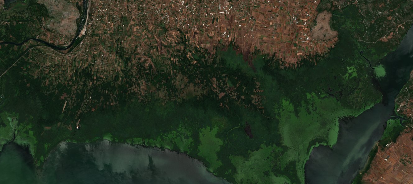 Sentinel-2 felvétel