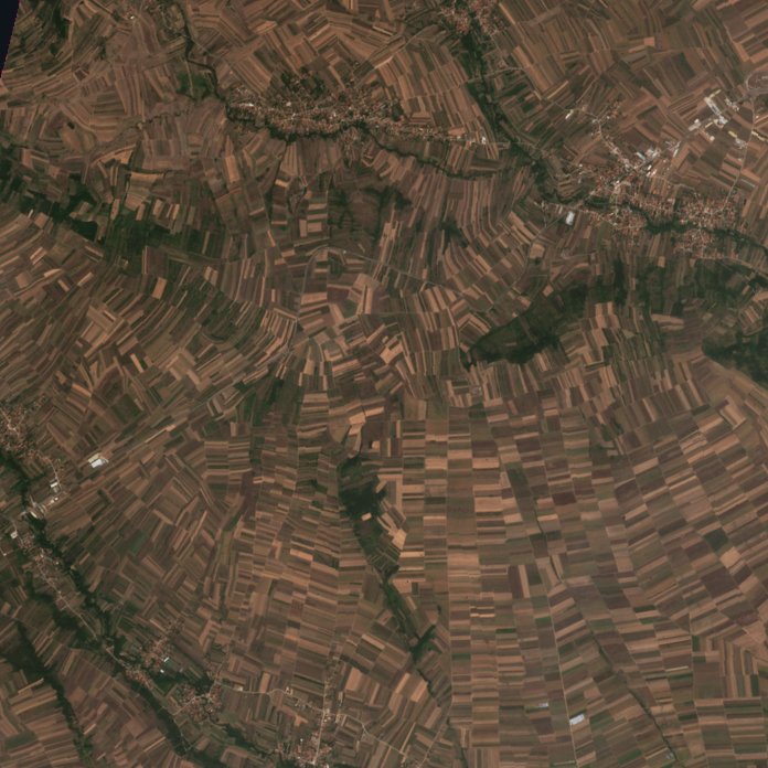 Sentinel-2 felvétel