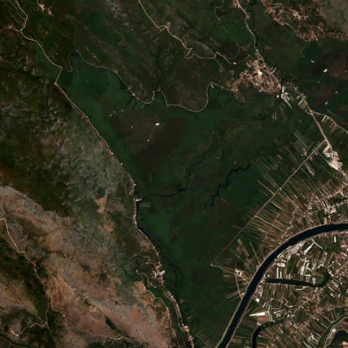 Sentinel-2 felvétel