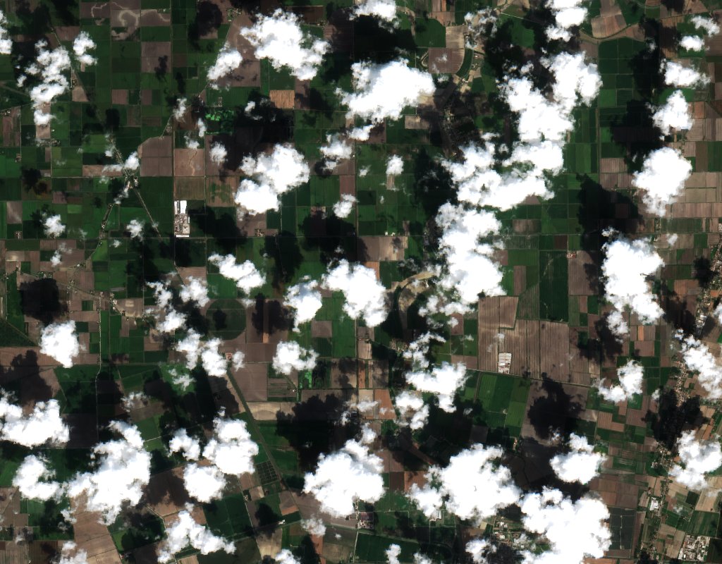 Sentinel-2 felvétel