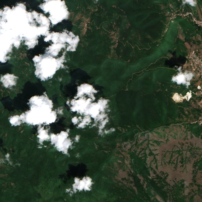 Sentinel-2 felvétel
