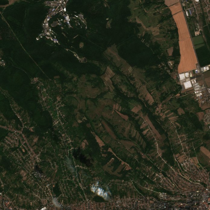 Sentinel-2 felvétel