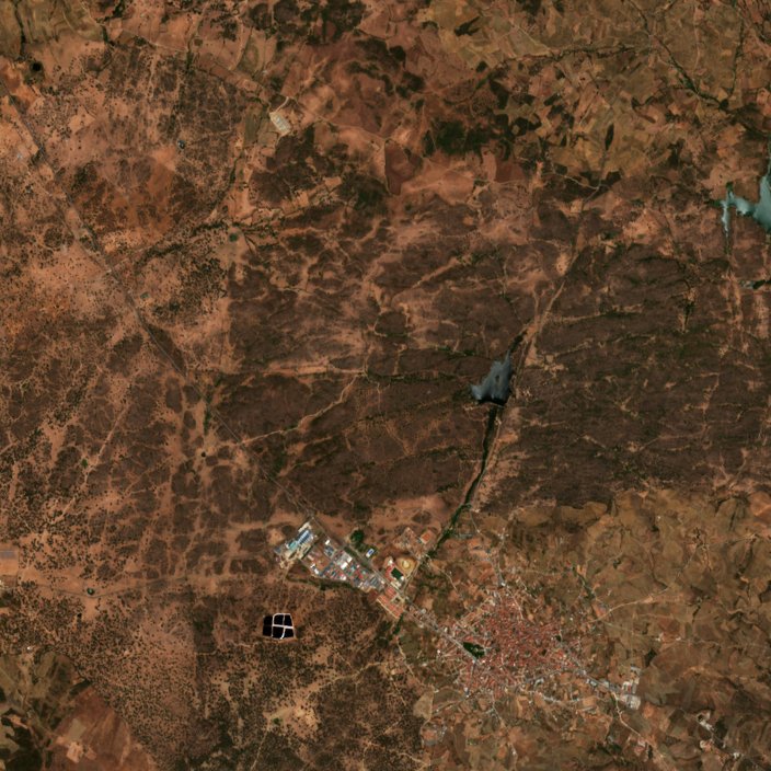 Sentinel-2 felvétel