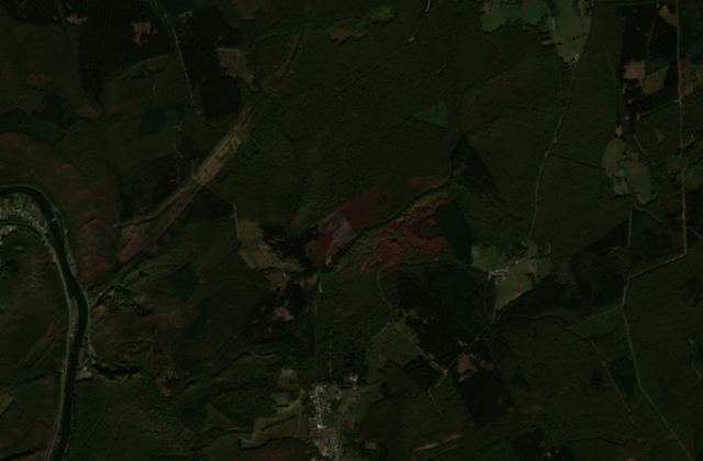 Leégett terület műholdról, 2026. 08. 15.