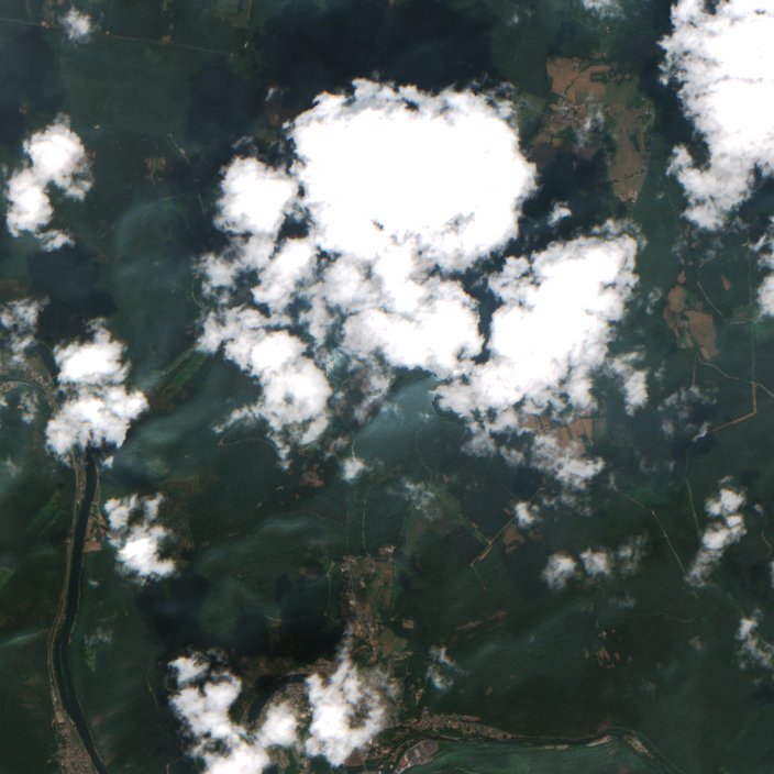 Sentinel-2 felvétel