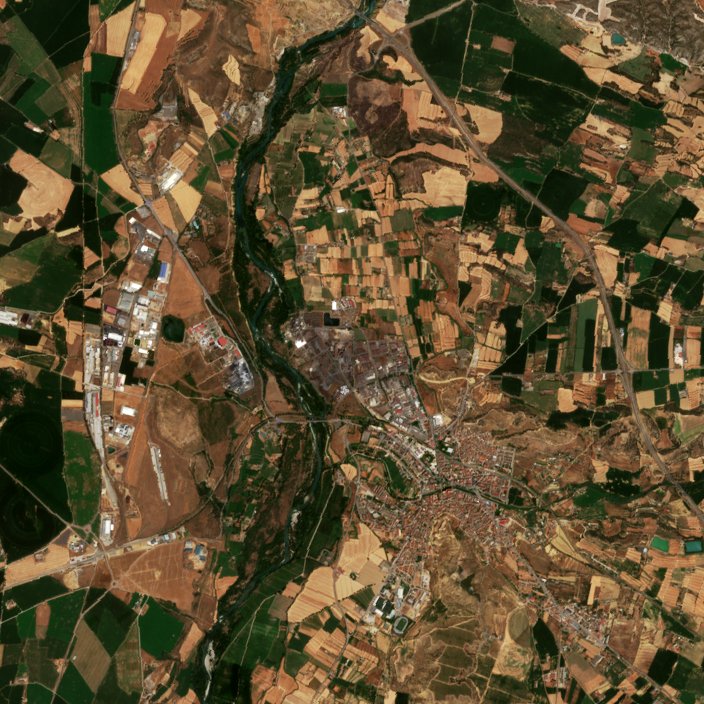 Sentinel-2 felvétel