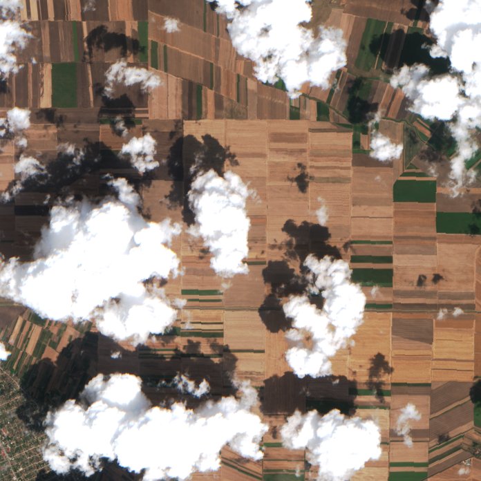 Sentinel-2 felvétel