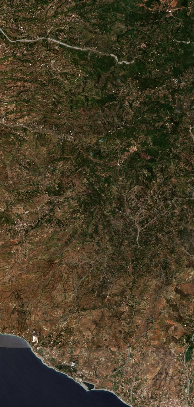 Leégett terület műholdról, 2026. 09. 06.