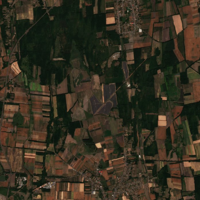 Sentinel-2 felvétel