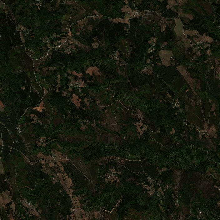 Sentinel-2 felvétel