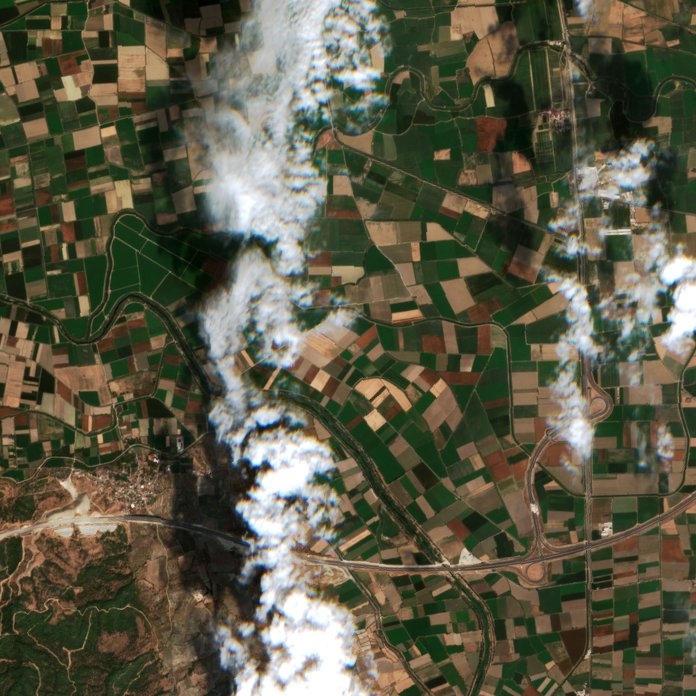 Sentinel-2 felvétel