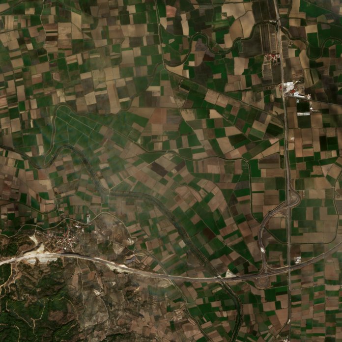 A terület a tűz után, 2026. október 22.