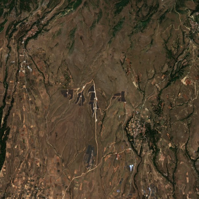Sentinel-2 felvétel