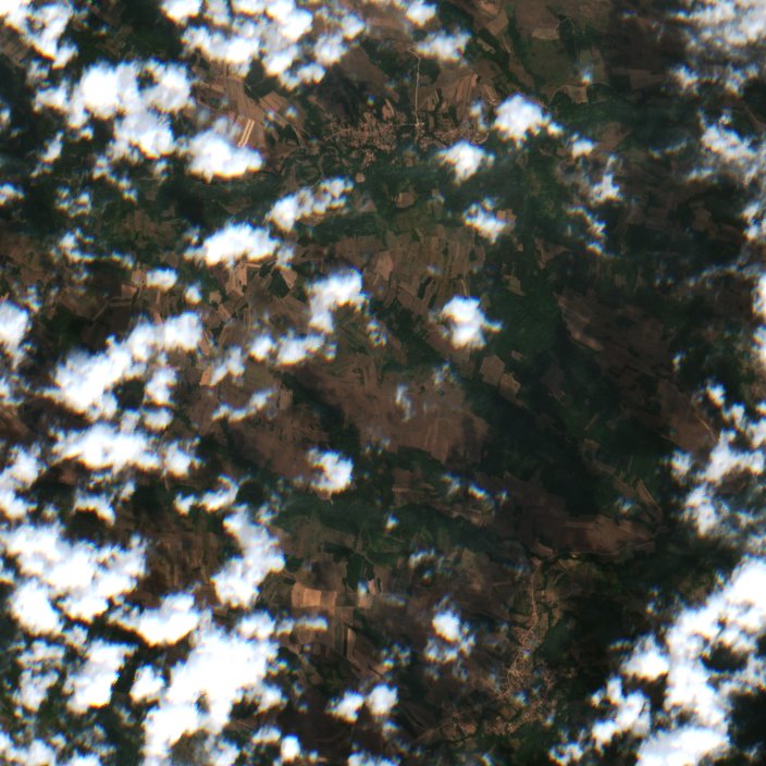 Sentinel-2 felvétel