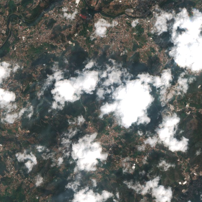 Sentinel-2 felvétel