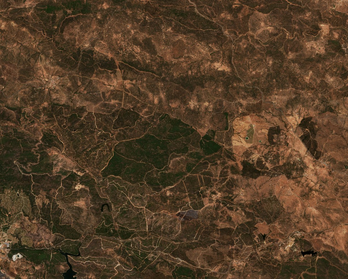 Sentinel-2 felvétel