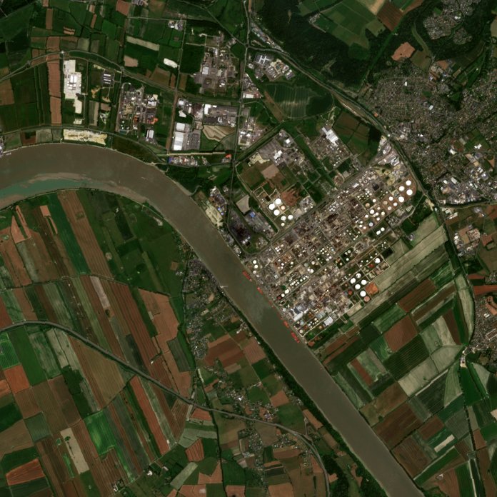 Sentinel-2 felvétel