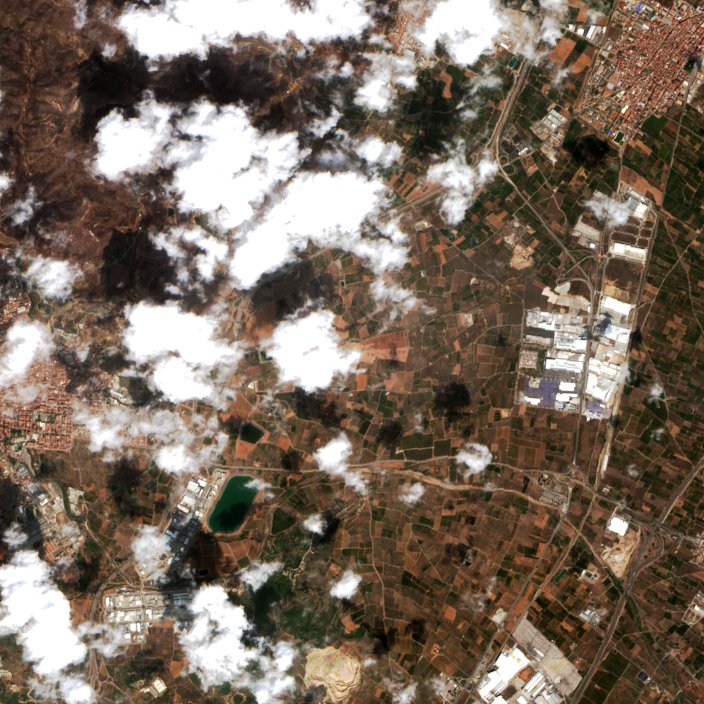 Sentinel-2 felvétel
