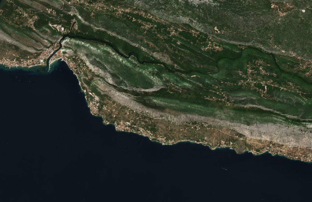 Sentinel-2 felvétel