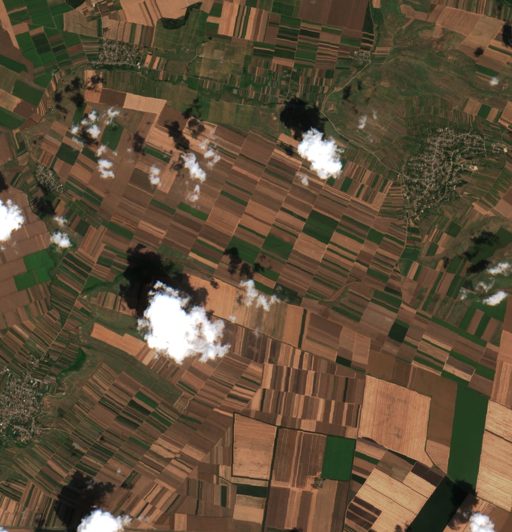 Sentinel-2 felvétel