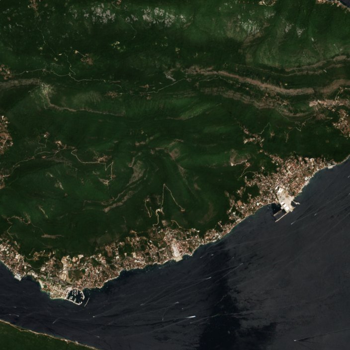 Sentinel-2 felvétel
