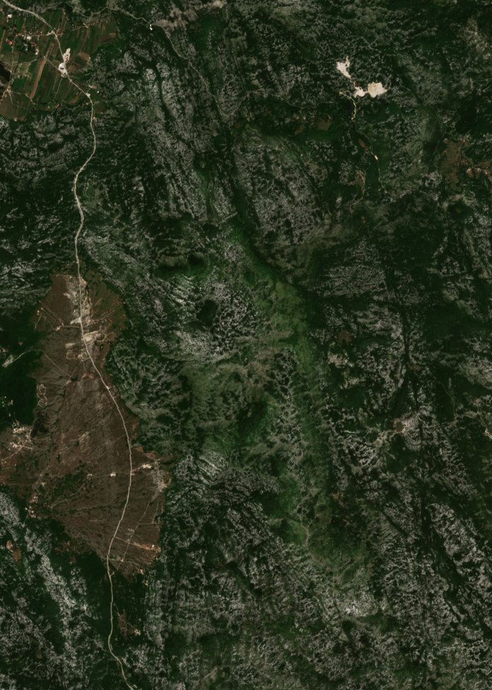 Sentinel-2 felvétel