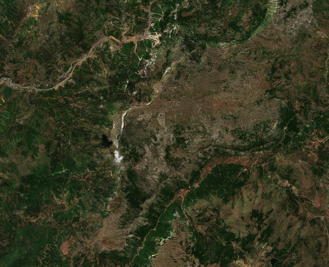 Sentinel-2 felvétel