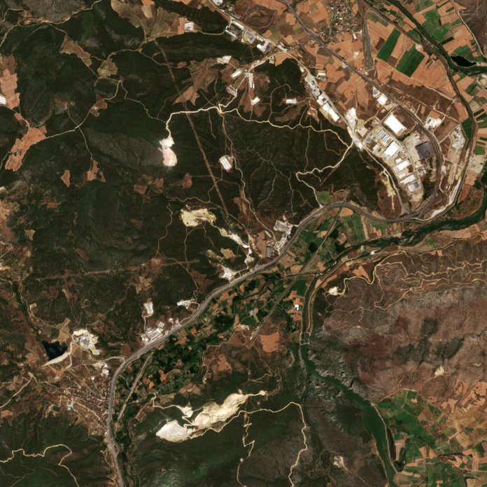 Sentinel-2 felvétel
