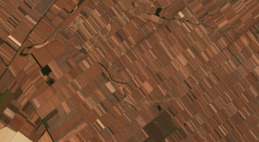 Sentinel-2 felvétel
